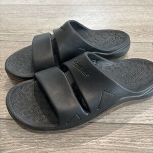 Danner Shelter Cove Slide Sandals Womens 8 Comfort Black Lightweight Slip On